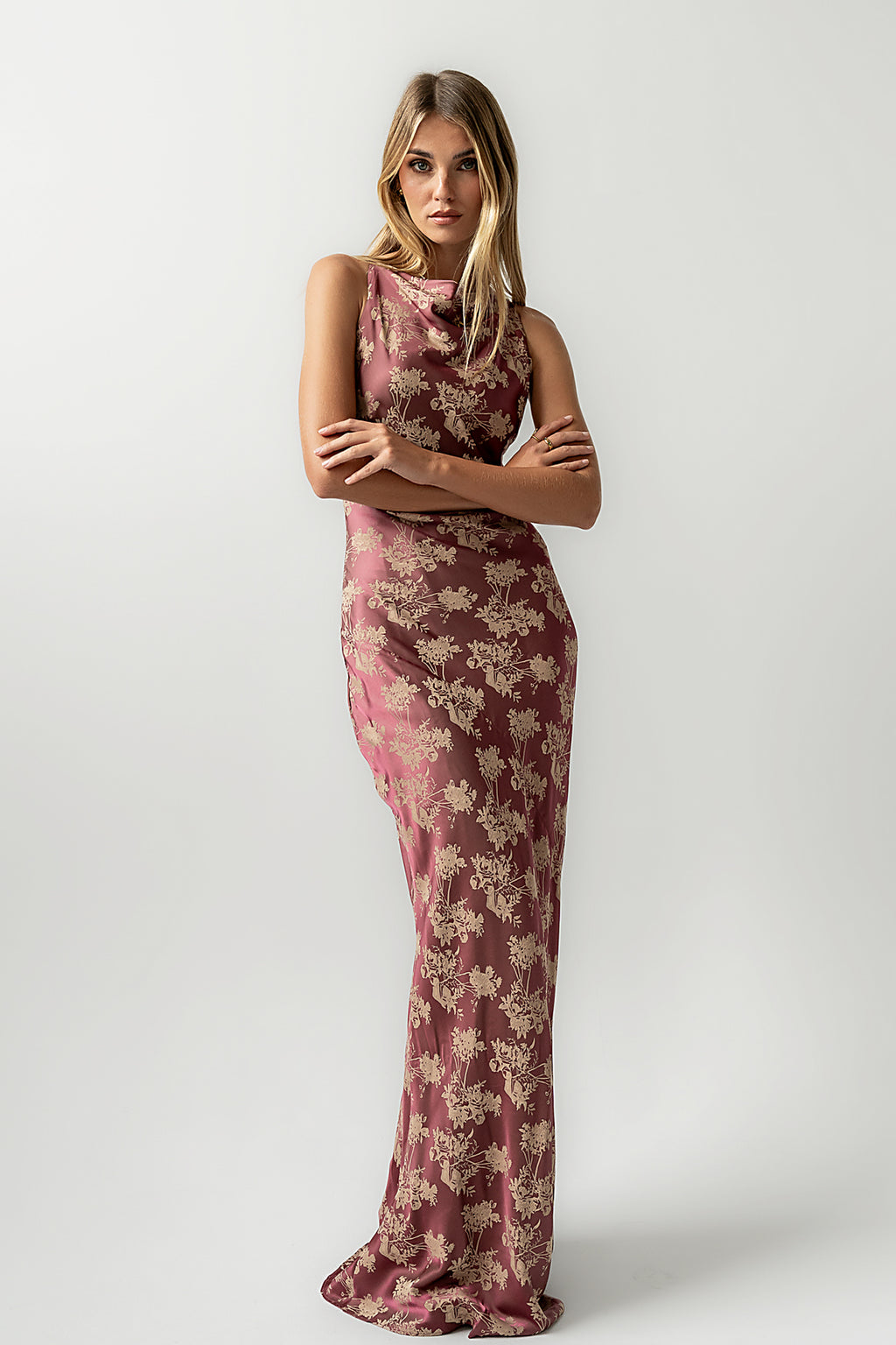 Asha Floral Maxi Dress