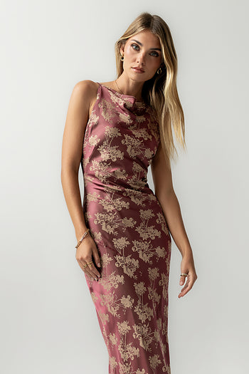 Asha Floral Maxi Dress