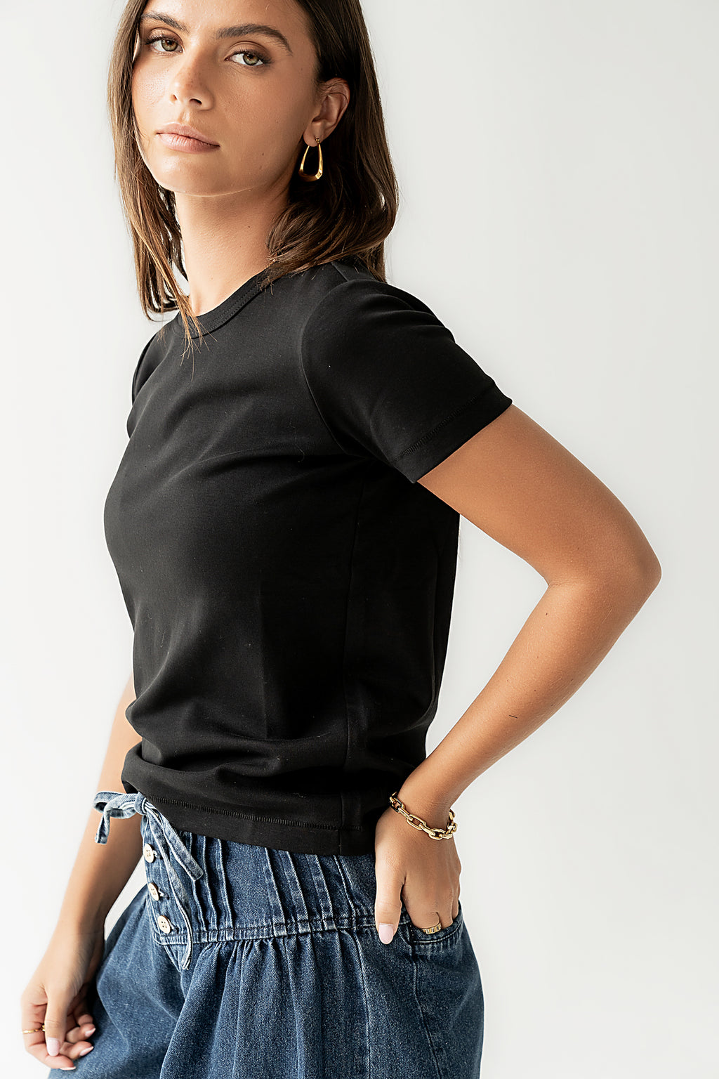 Mckenna T-Shirt in Black