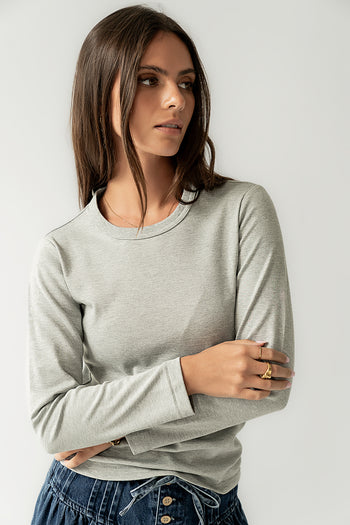 Makayla Shirt in Grey