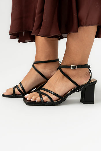 Laxmi Heels in Black - FINAL SALE