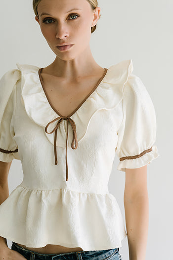 Jozie Contrast Blouse