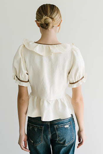 Jozie Contrast Blouse