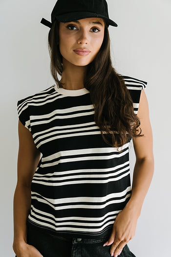 Maria Striped Top - FINAL SALE