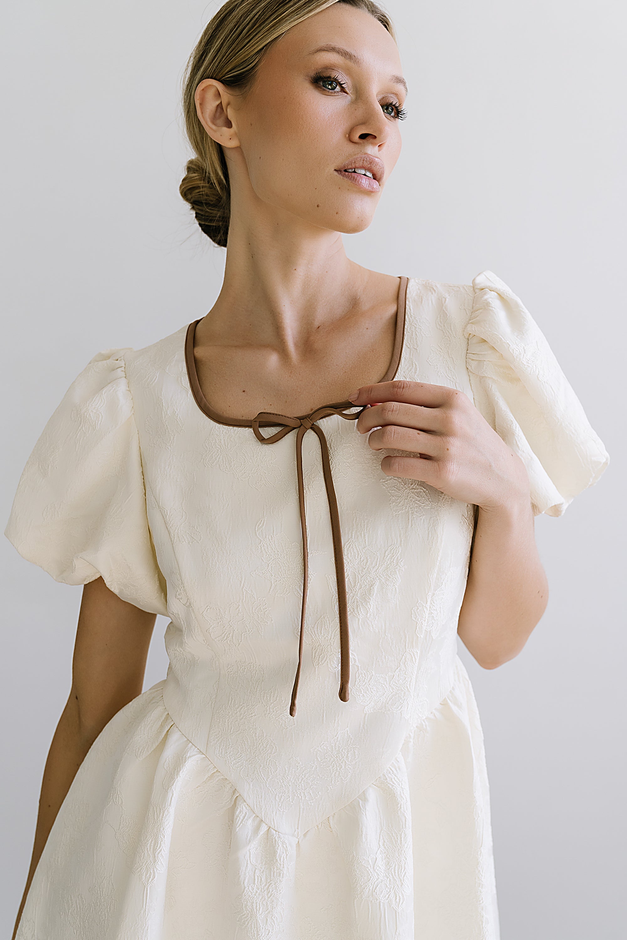 Mazie Textured Mini Dress - FINAL SALE