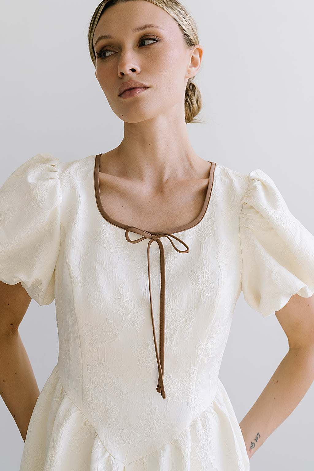 Mazie Textured Mini Dress - FINAL SALE