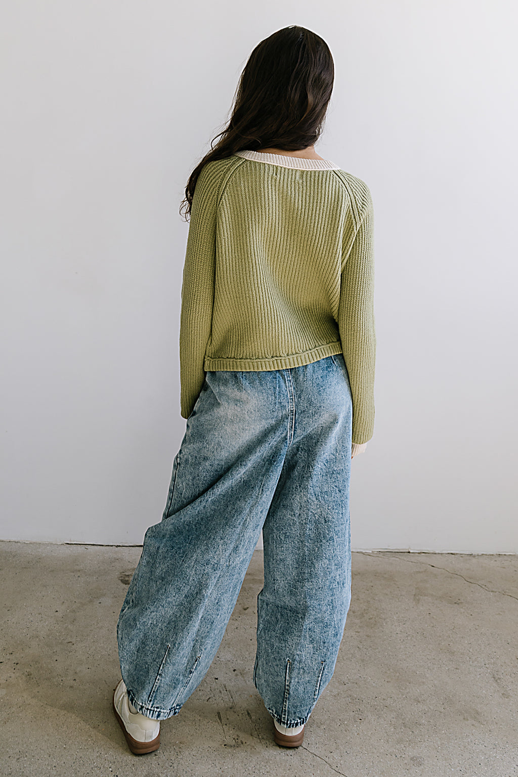 Margaret Contrast Cardigan - FINAL SALE