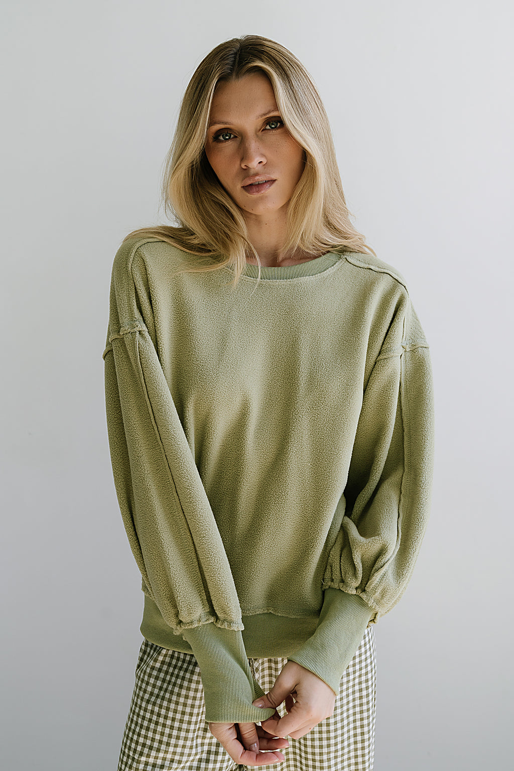 Belle Fleece Pullover Sweater