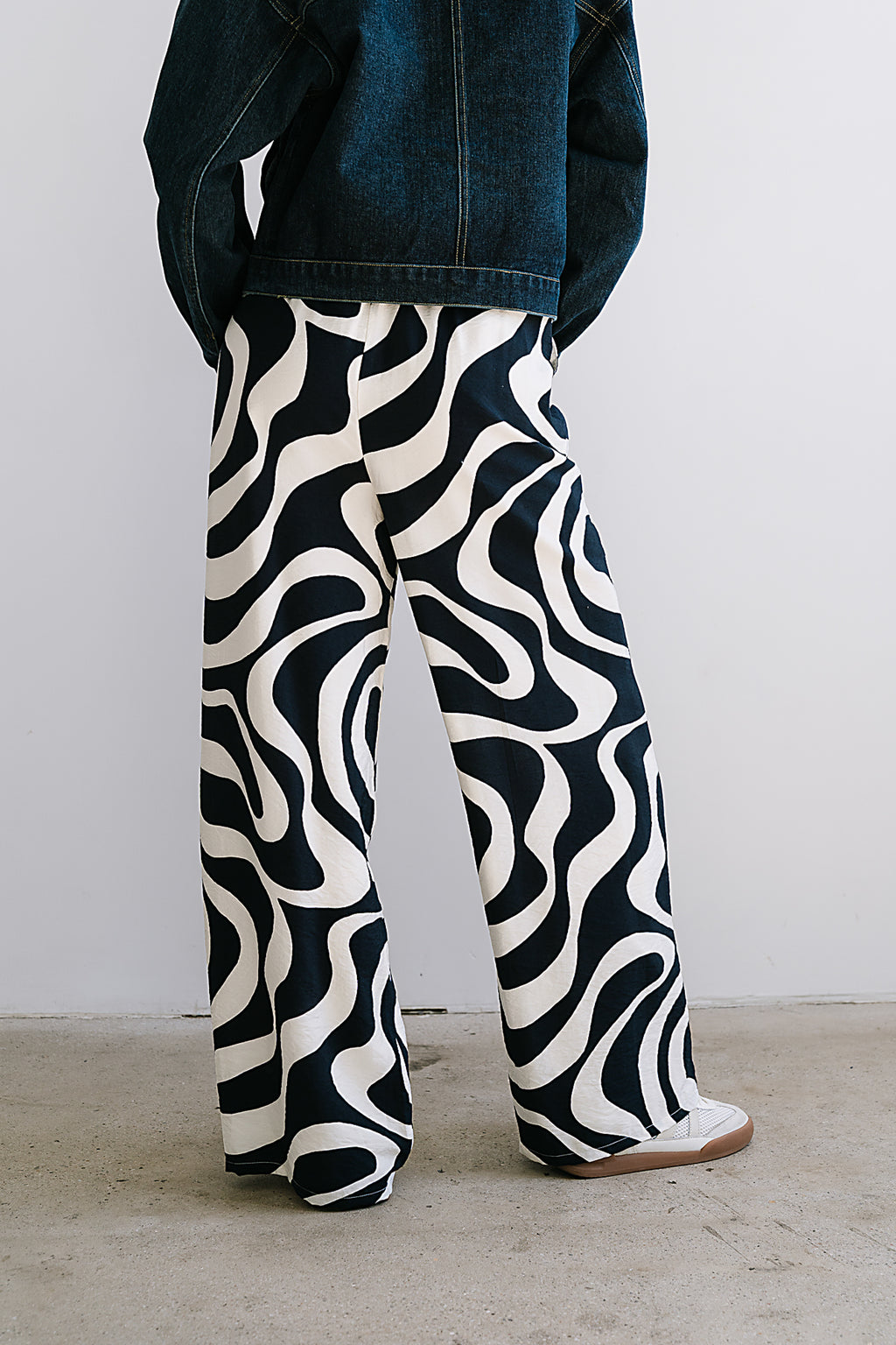 Remy Abstract Wide Leg Pants