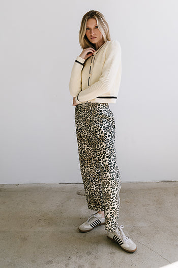 Karmella Contrast Cardigan - FINAL SALE