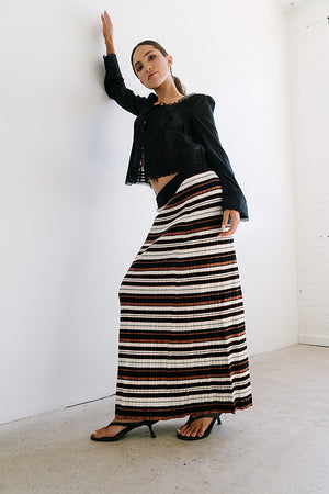 Anne Striped Maxi Skirt - FINAL SALE