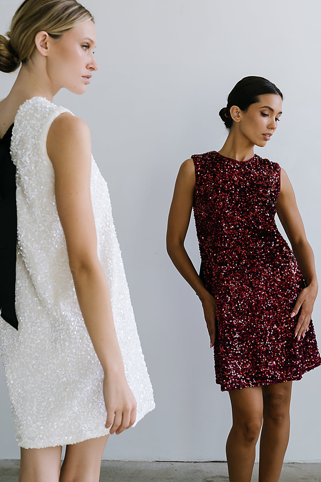 sequin dress for sale near me City Lights Black Sequin Dress, Small - The Mint Julep Boutique