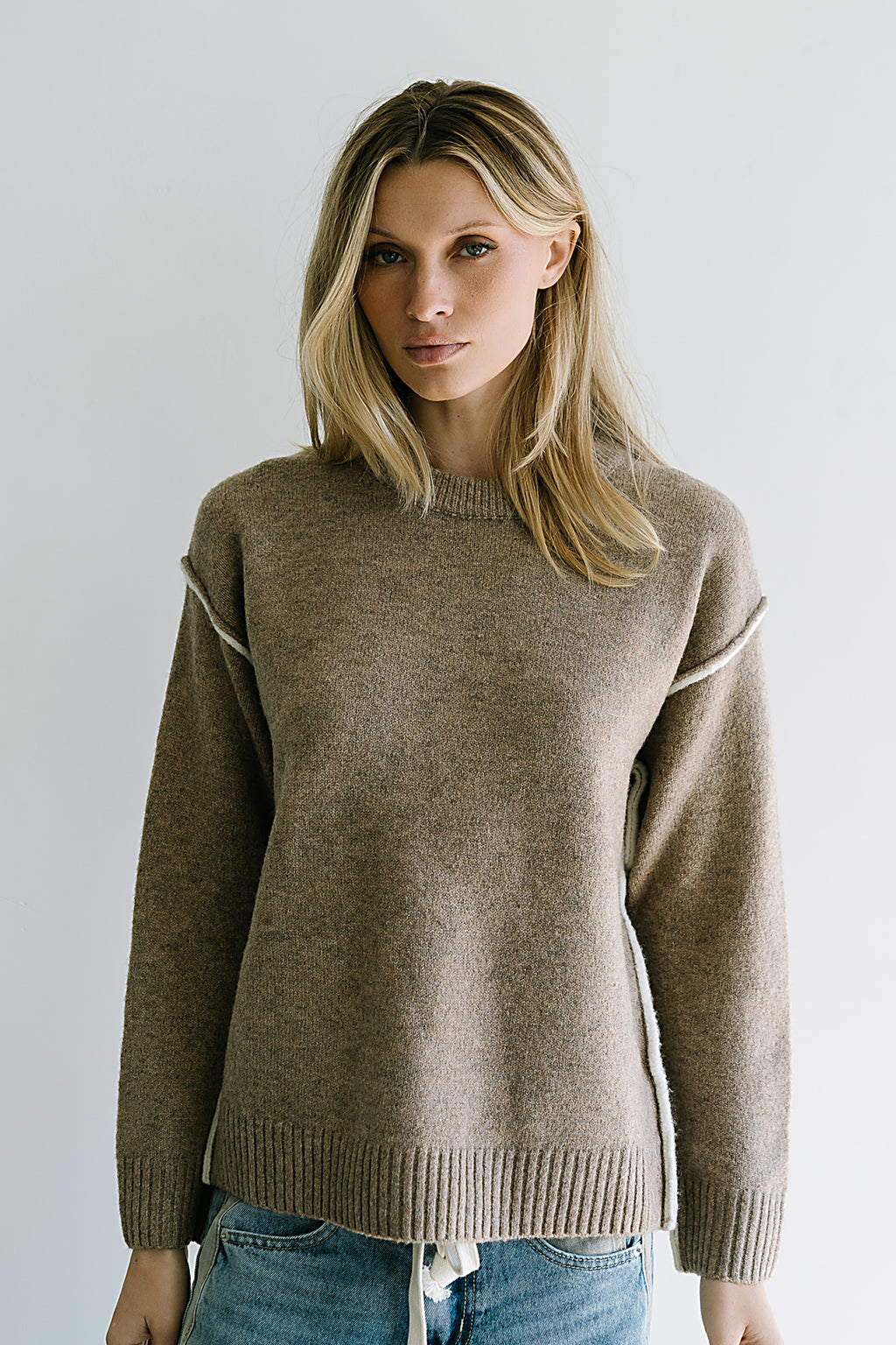 Brea Contrast Sweater