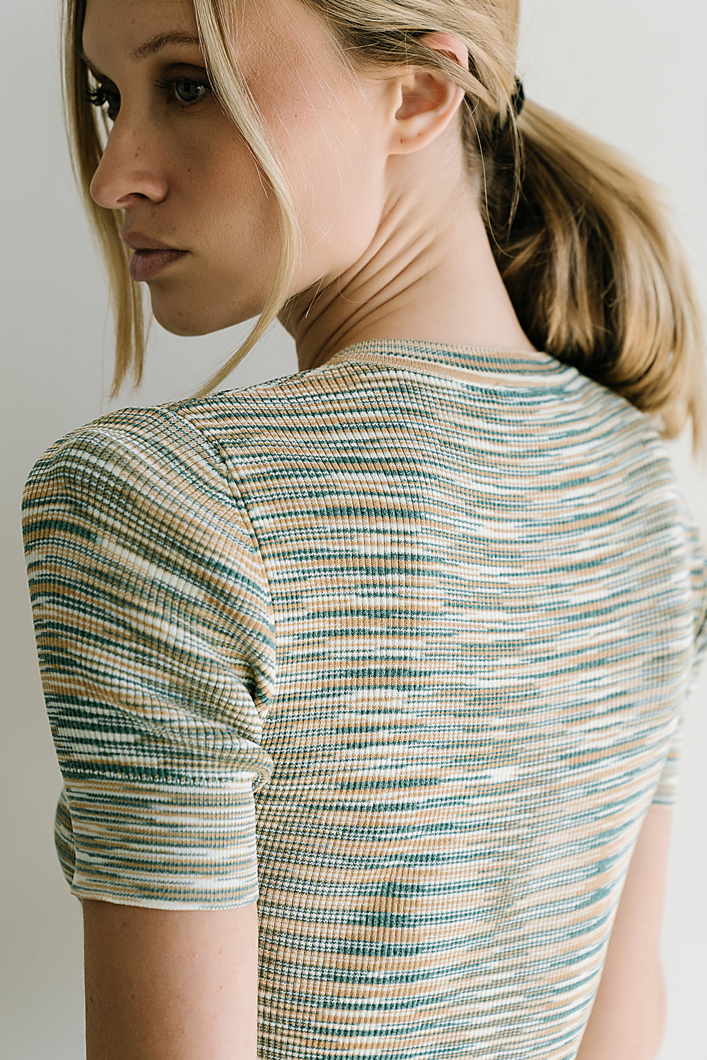 Mannie Heathered Sweater in Multi - FINAL SALE