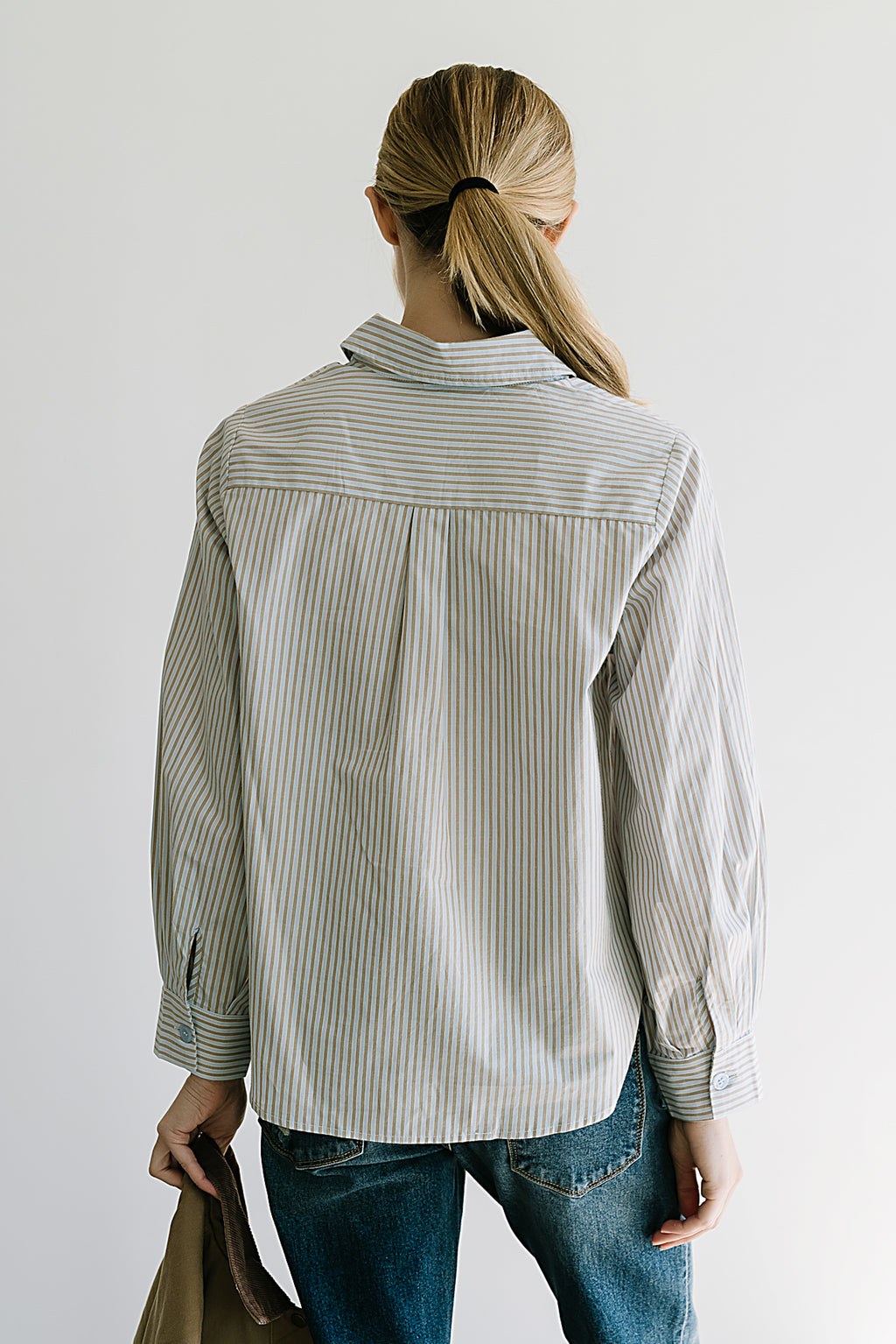 Ronnie Striped Button Up - FINAL SALE