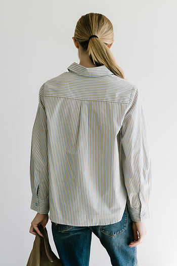 Ronnie Striped Button Up - FINAL SALE