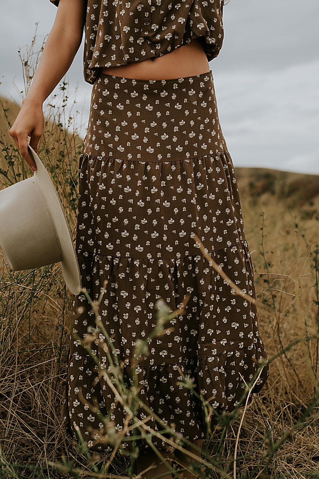 Victoria Bubble Maxi Skirt - FINAL SALE