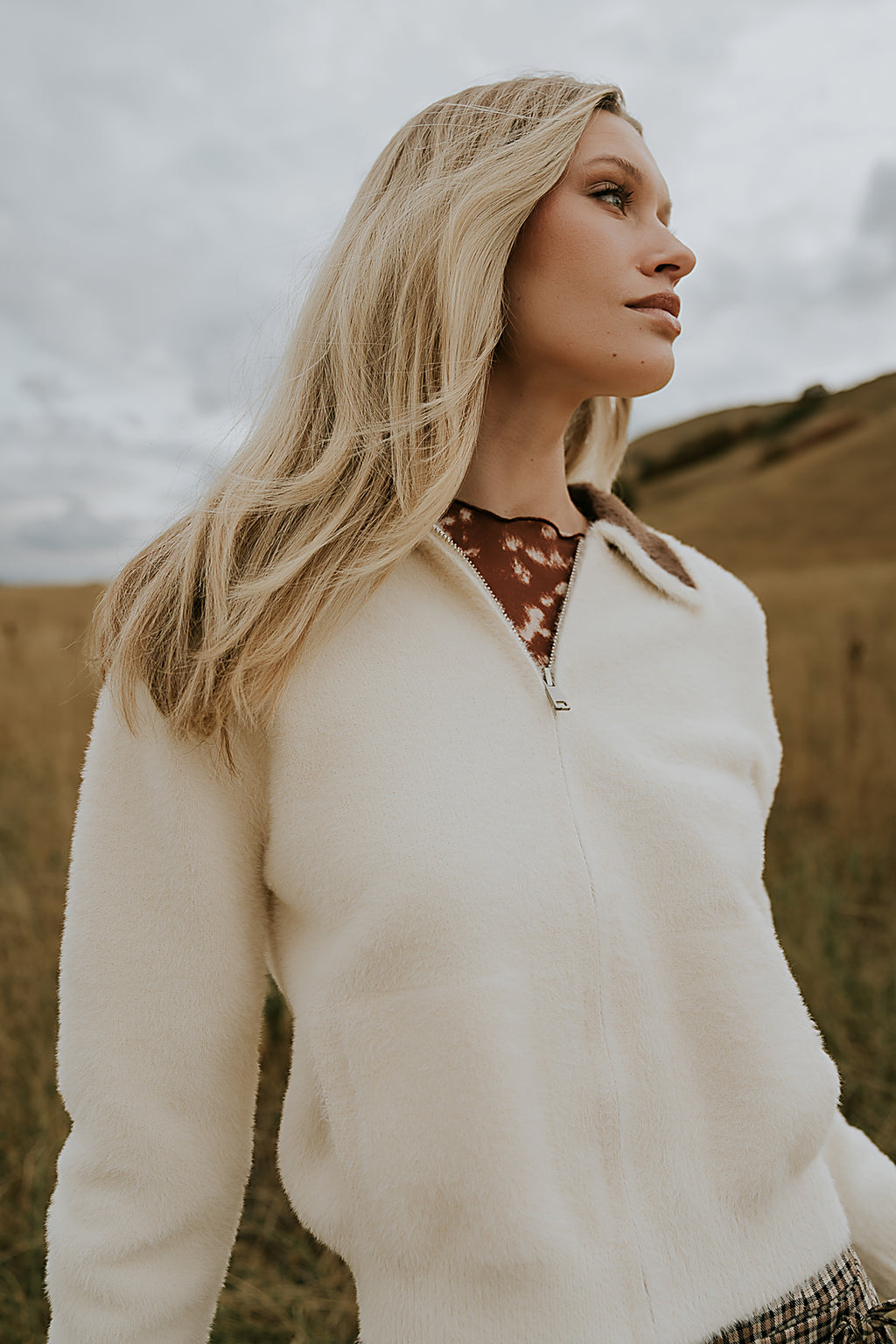 Baylen Fuzzy Jacket - FINAL SALE