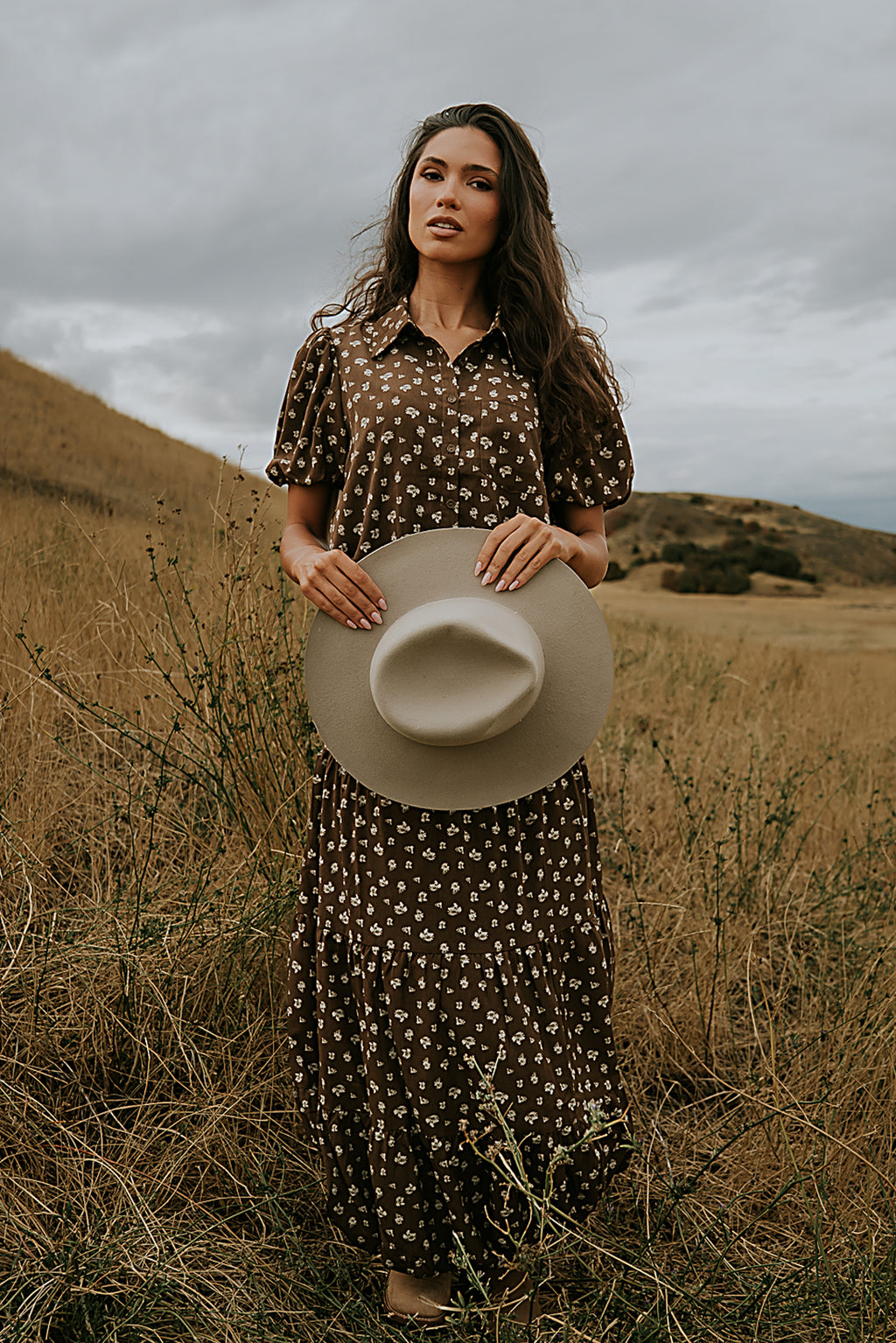 Victoria Floral Bubble Blouse - FINAL SALE