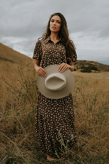 Victoria Floral Bubble Blouse - FINAL SALE