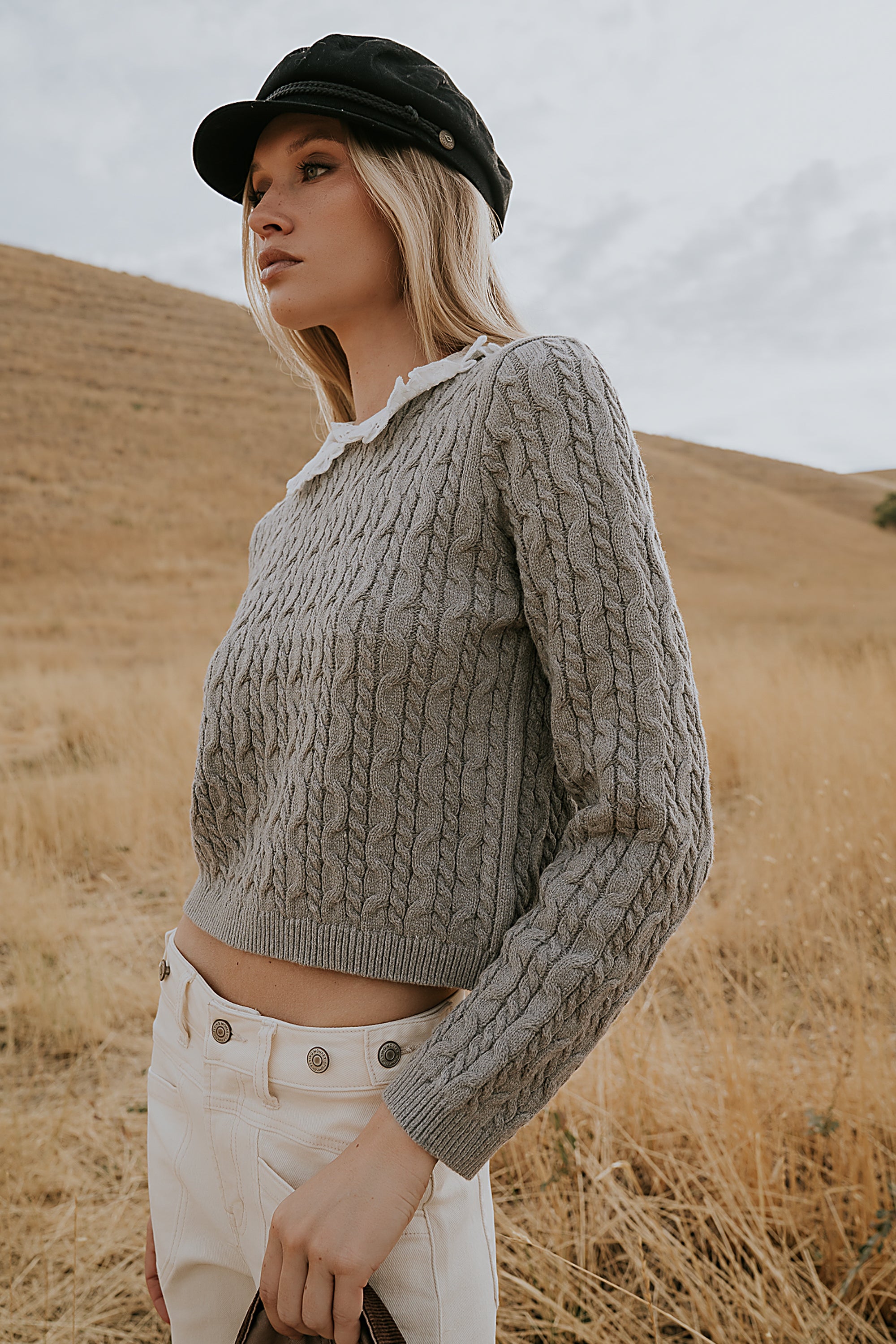 The Haley Sweater Top - Curvy main image 1
