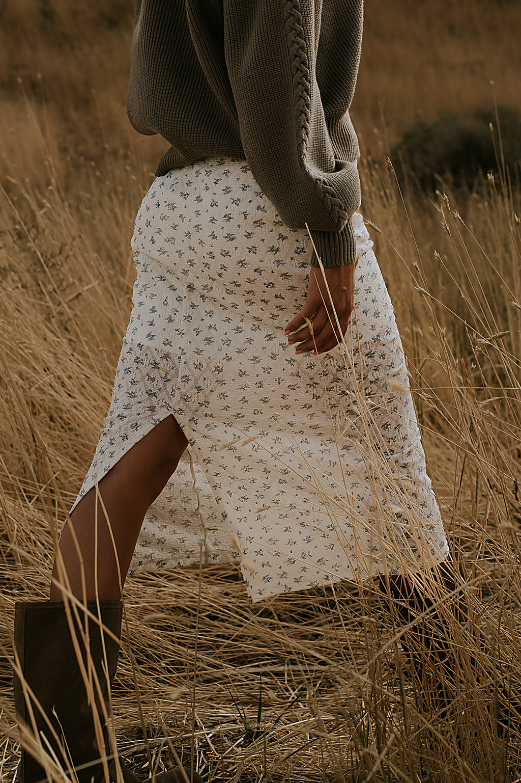 Kenyen Lace Maxi Skirt