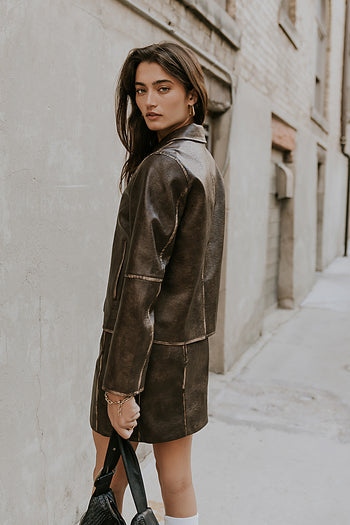 Kelsey Vegan Leather Jacket - FINAL SALE