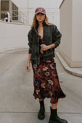 Paige Denim Jacket in Black