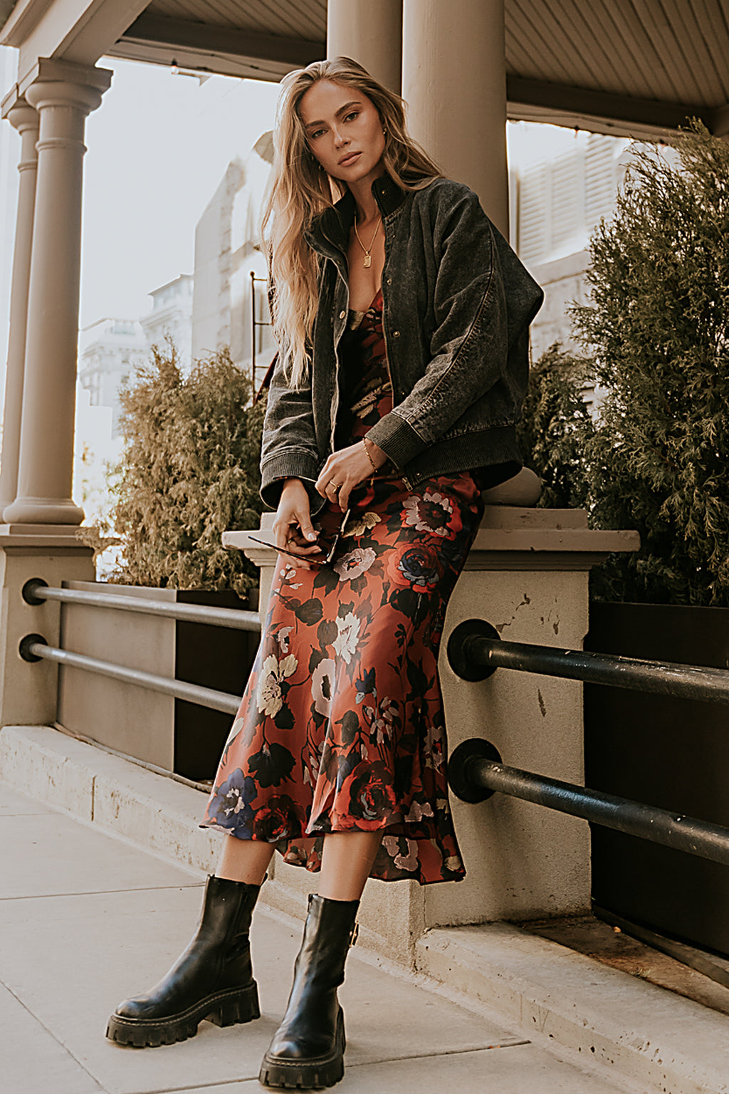 Jayne Floral Maxi Dress