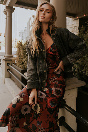 Paige Denim Jacket in Black - FINAL SALE