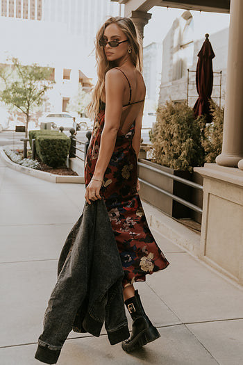 Jayne Floral Maxi Dress