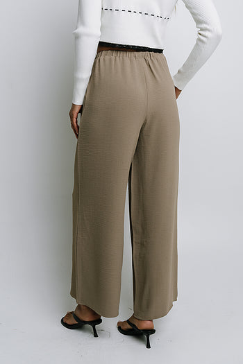 Salma Wide Leg Pants in Olive