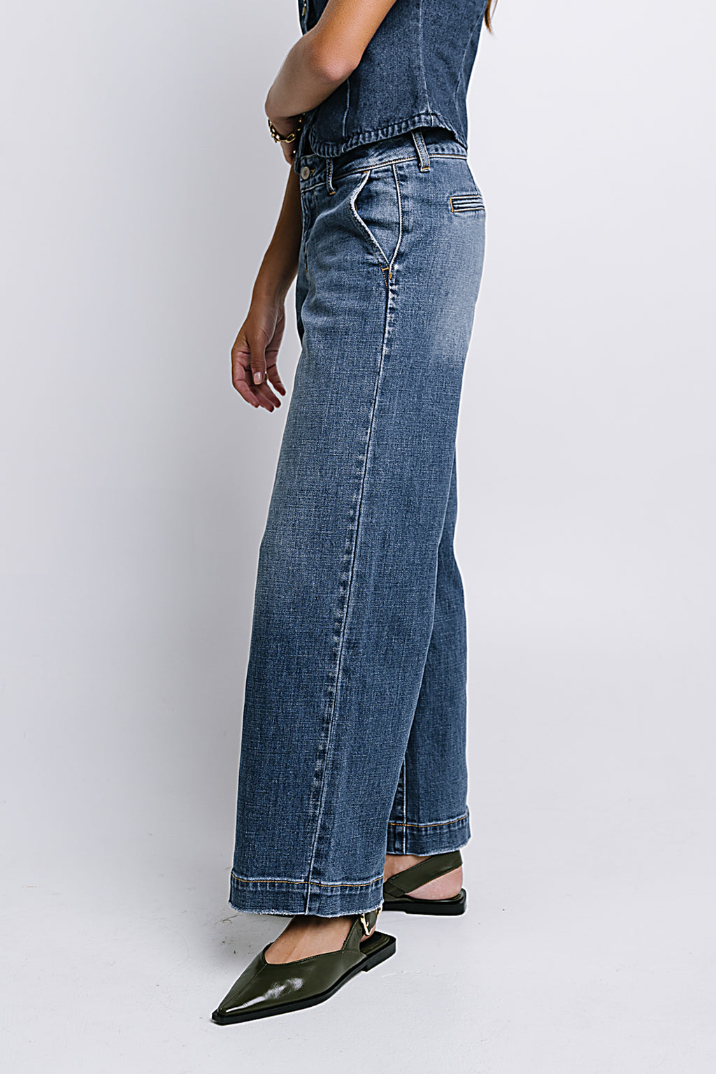 Katherine Wide Leg Jeans - FINAL SALE