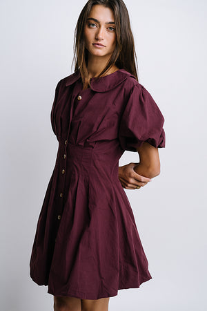George Plaid Mini Dress