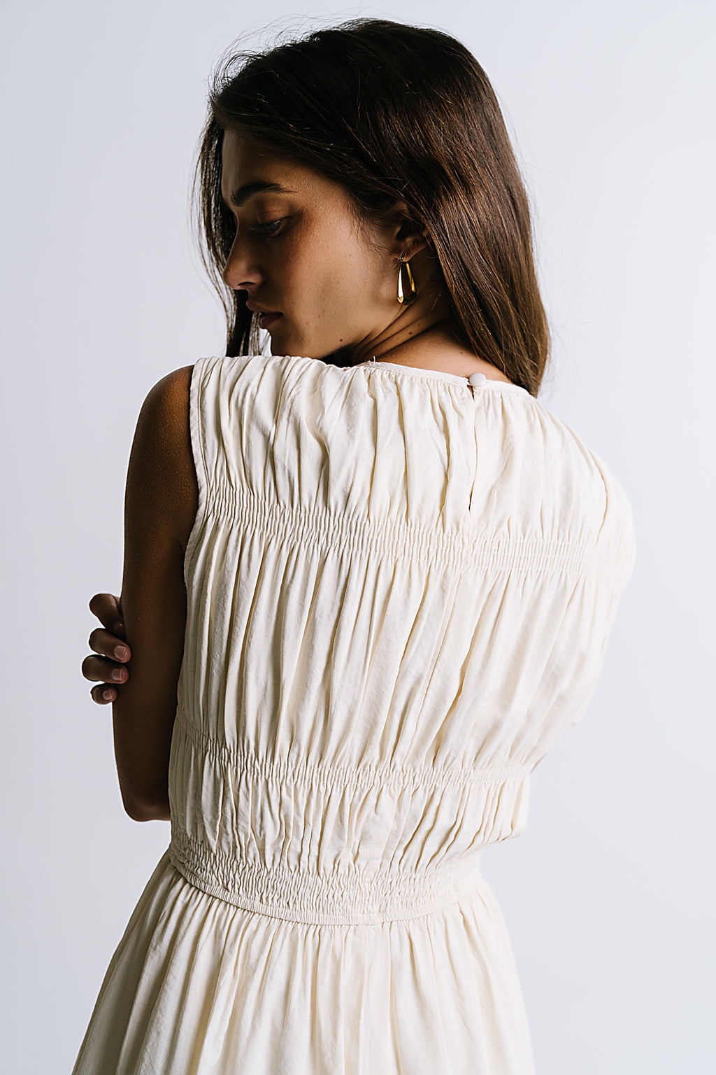 Johna Smocked Midi Dress - FINAL SALE