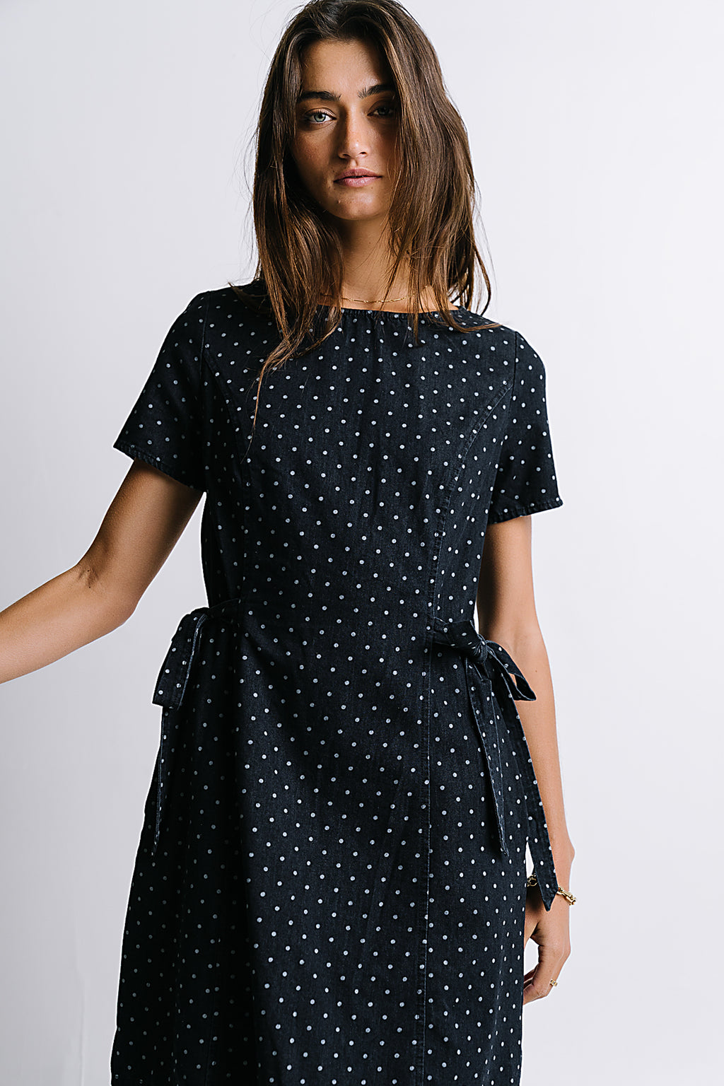 Gloria Polka Dot Mini Dress