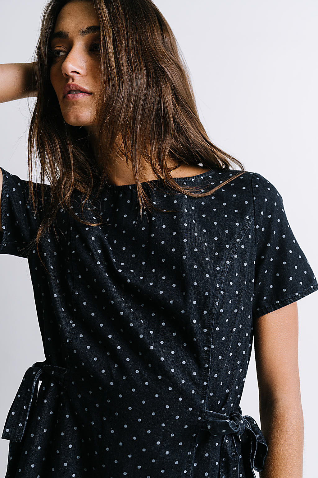 Gloria Polka Dot Mini Dress