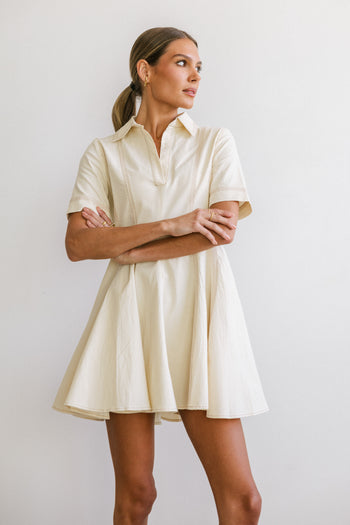 Haddie Collared Mini Dress