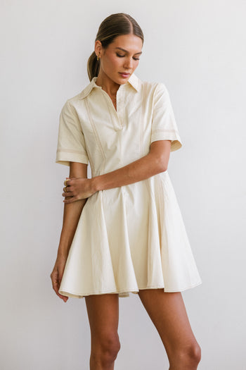 Haddie Collared Mini Dress