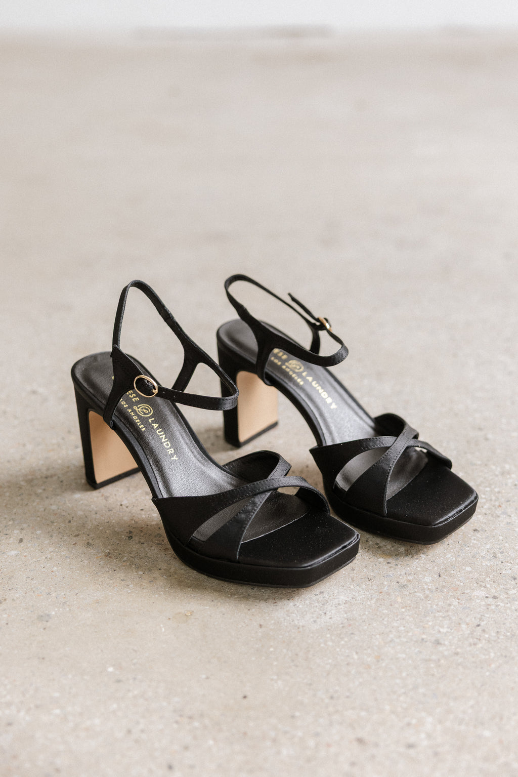 Josie Block Heel in Black