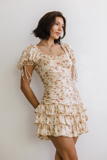 Jonah Ruched Mini Dress