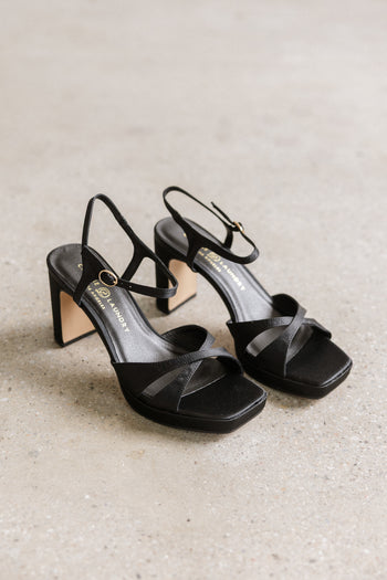 Josie Block Heel in Black