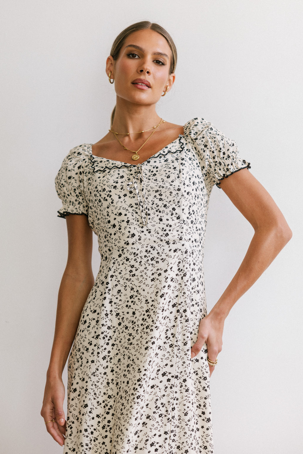 Marlow Maxi Dress in Cream