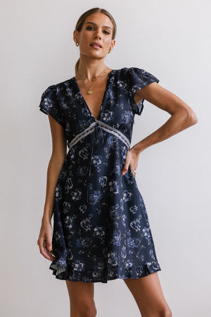 Valerie Floral Mini Dress - FINAL SALE
