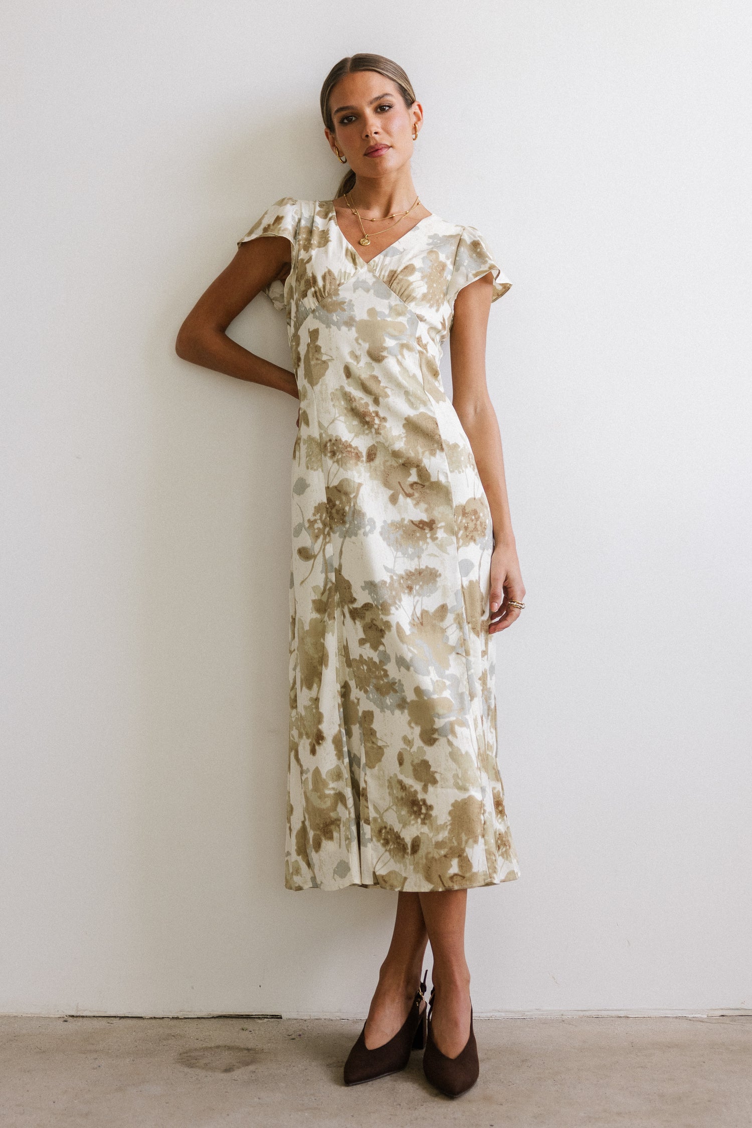Floral Midi Dresses