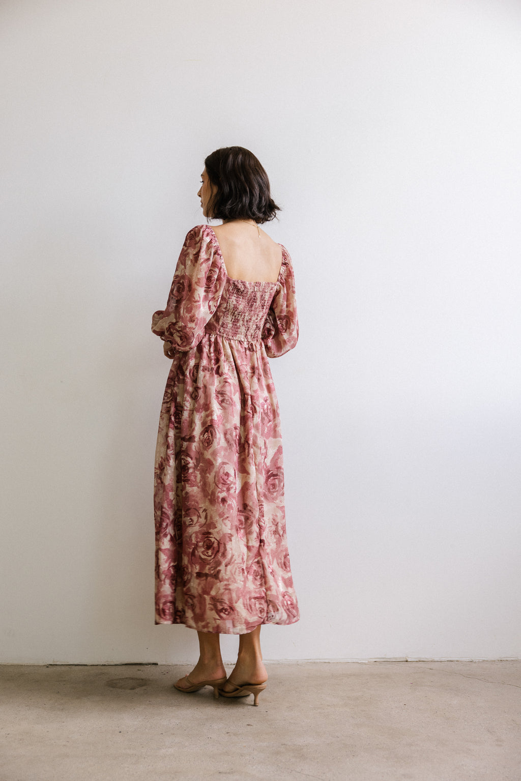 Kimmie Floral Midi Dress - FINAL SALE