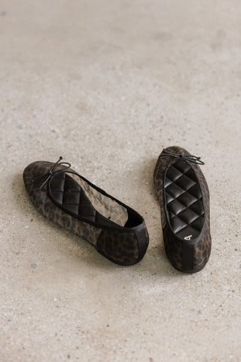 Valtina Leopard Ballet Flats