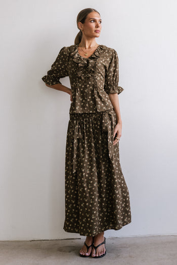 Xander Floral Maxi Skirt