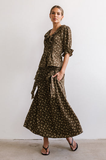Xander Floral Maxi Skirt