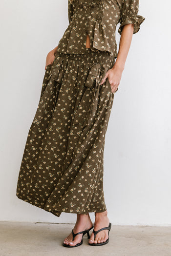 Xander Floral Maxi Skirt
